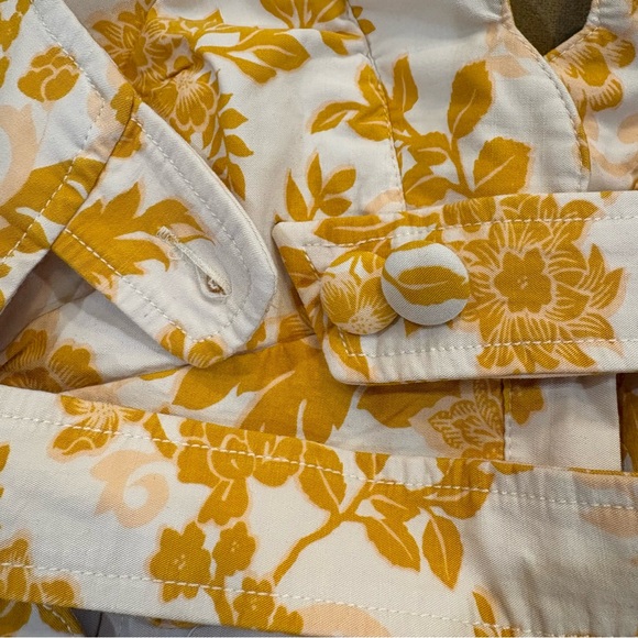 Maeve by Anthropologie Scalloped V-neck Halter Button Down Mini Dress Size 2 NWT - Picture 9 of 16